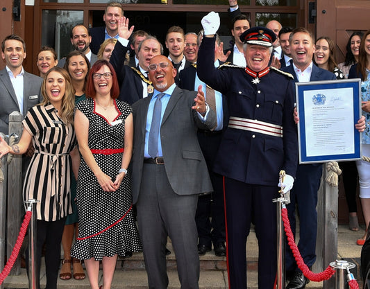 Green Sheep Group Receive Queen’s Award At Prestigious Event